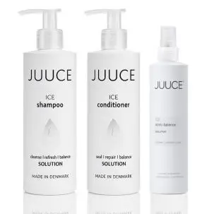 TOTAL PLEJE TIL HÅR & HOVEDBUND - Ice Solution Shampoo + Conditioner + Scalp Spray - Hovedbundsproblemer