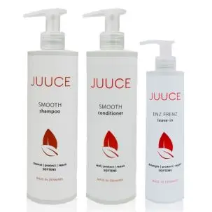 DAGLIG LUKSUS PLEJE - Smooth Shampoo + Conditioner + Enz Frenz - JUUCE