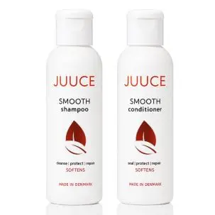 DUO REJSEFLASKER - Smooth Shampoo + Conditioner, 100 ml - TILBUD